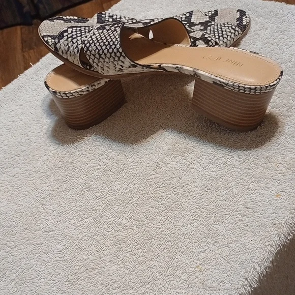 Nine West Snakeskin Patterned Mules - Picture 5 of 7